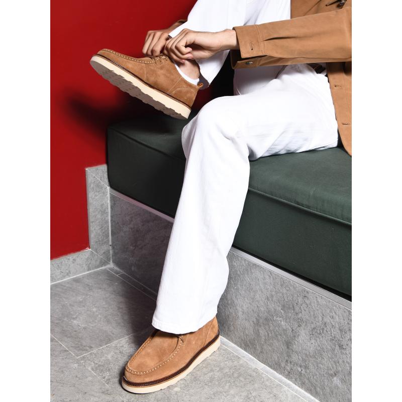 DOCK DERBY - SUEDE/CICLON - COGNAC/OLD CAMEL